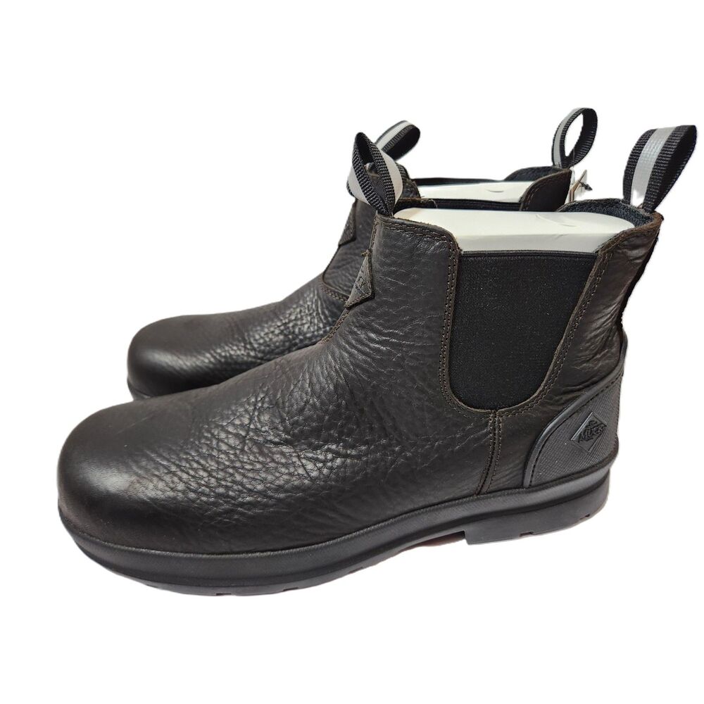 Muck Boot Chelsea Men’s 13 Composite Toe Brown Work Boots